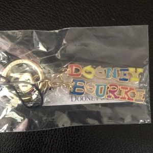 Words Dooney Bourke purse charm NWT
